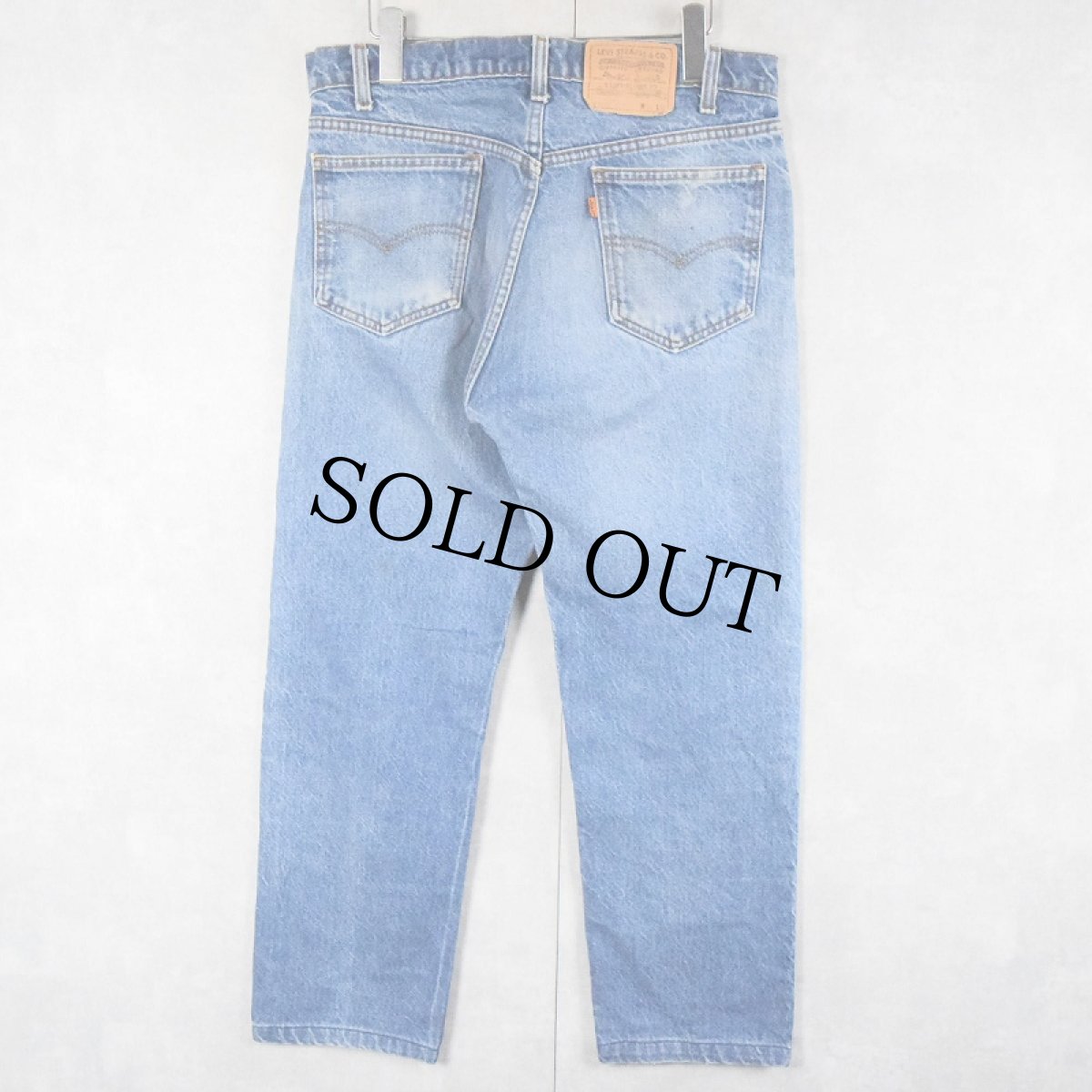 画像2: 80's Levi's 505 オレンジタブ デニムパンツ W34 (2)