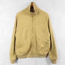 画像2: 70〜80's LACOSTE リバーシブル ニット×ナイロン ジャケット M (2)