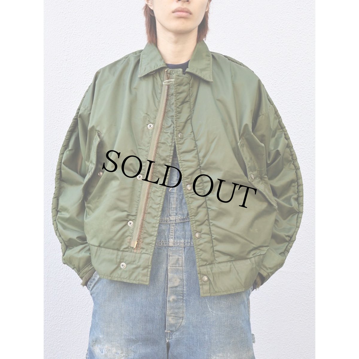 画像3: 60's U.S.NAVY A-1 Extreme Cold Weather Impermeable デッキジャケット MEDIUM (3)