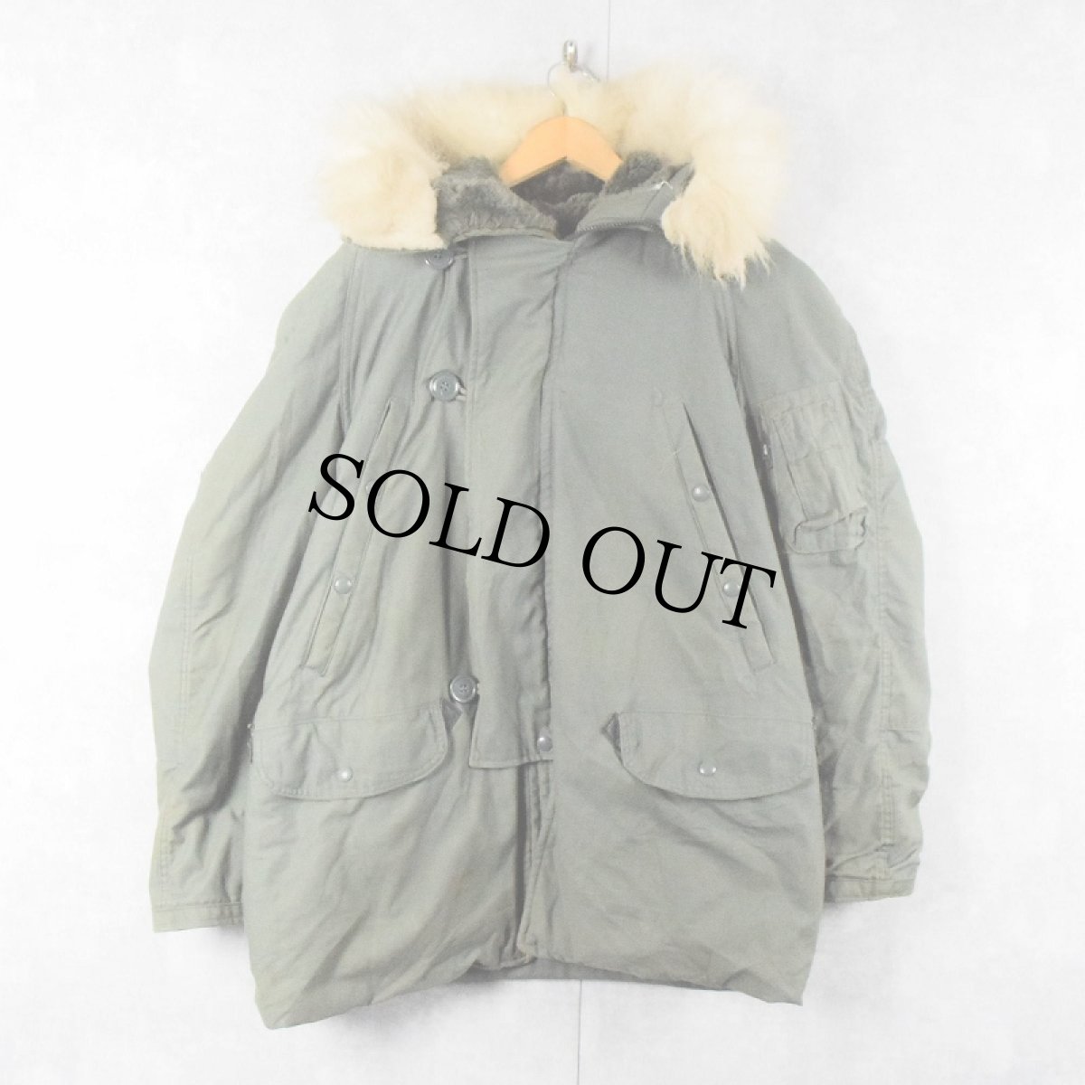 画像1: 80's U.S.AIR FORCE N-3B フライトジャケット SMALL (1)