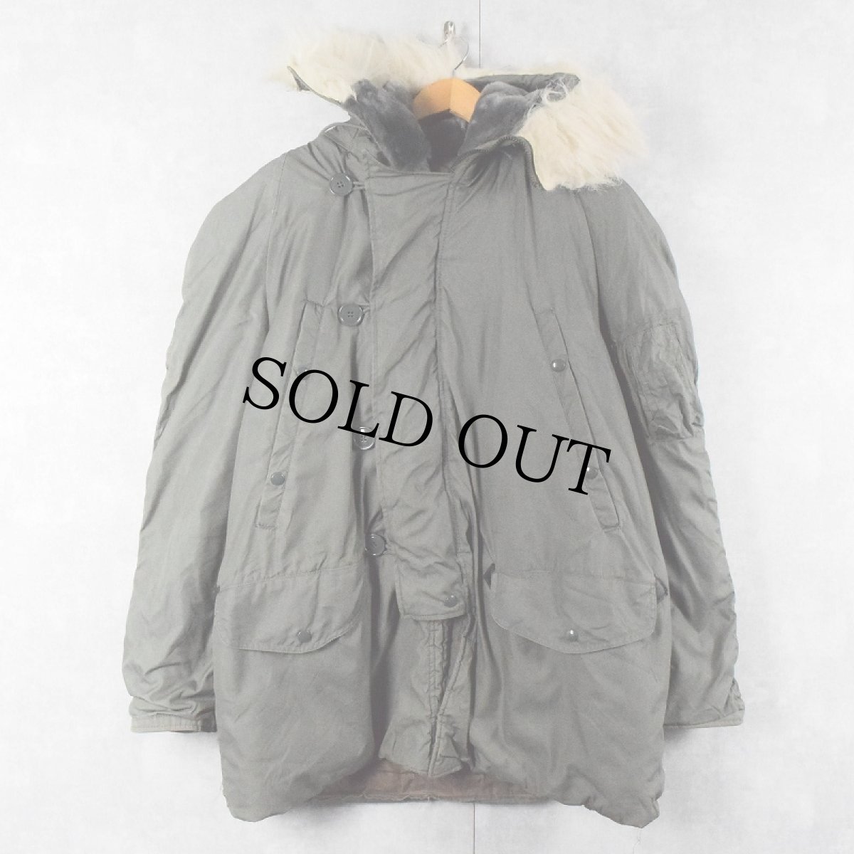 画像1: 80's U.S.AIR FORCE N-3B フライトジャケット MEDIUM (1)