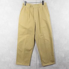 画像1: 50's DUTCH MARINE チノトラウザーズ W29 (1)
