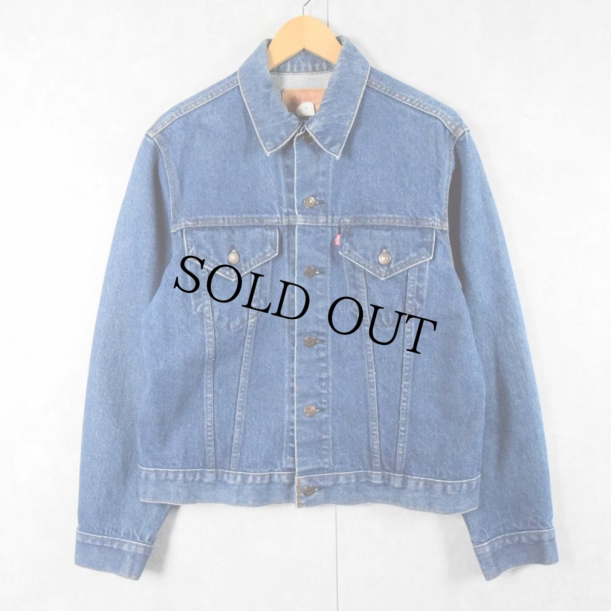 画像1: 70's Levi's 70505-0217 USA製 デニムジャケット SIZE42 (1)