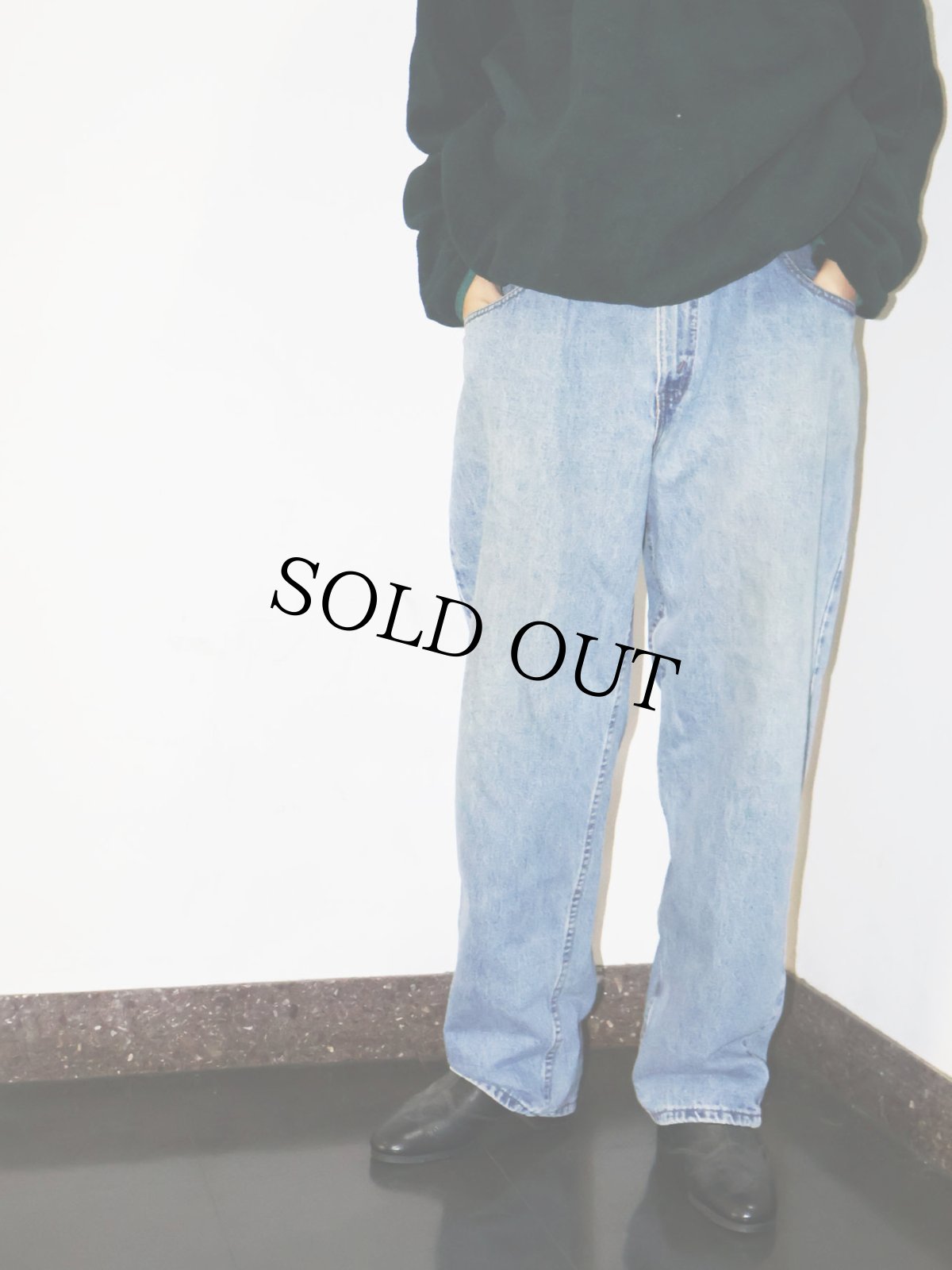 画像1: 90's Levi's SILVER TAB USA製 "BAGGY" デニムパンツ W35 (1)