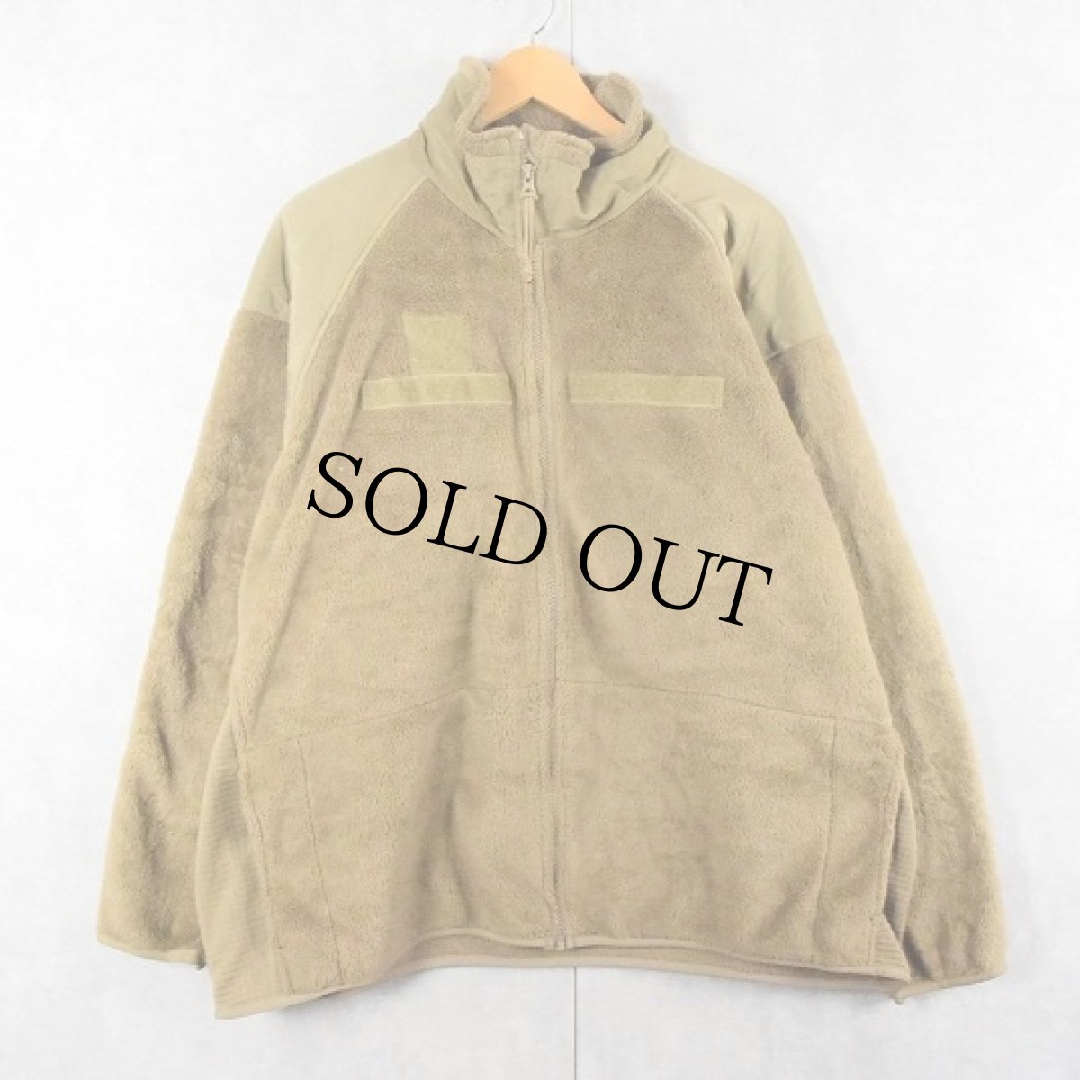 画像1: U.S.MILITARY ECWCS GEN3 Cold Weather コヨーテフリースジャケット X-LARGE-REGULAR (1)
