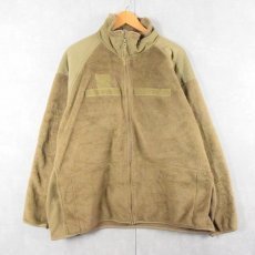 画像1: U.S.MILITARY ECWCS GEN3 Cold Weather コヨーテフリースジャケット X-LARGE-REGULAR (1)