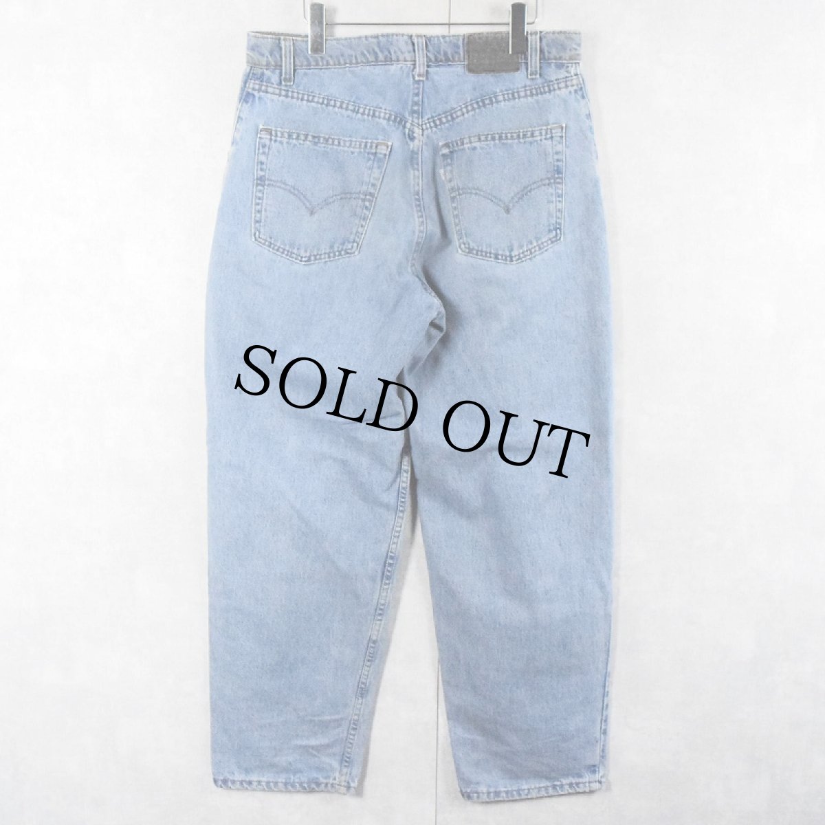 画像3: 90's Levi's SILVER TAB USA製 "BAGGY" デニムパンツ W35 (3)