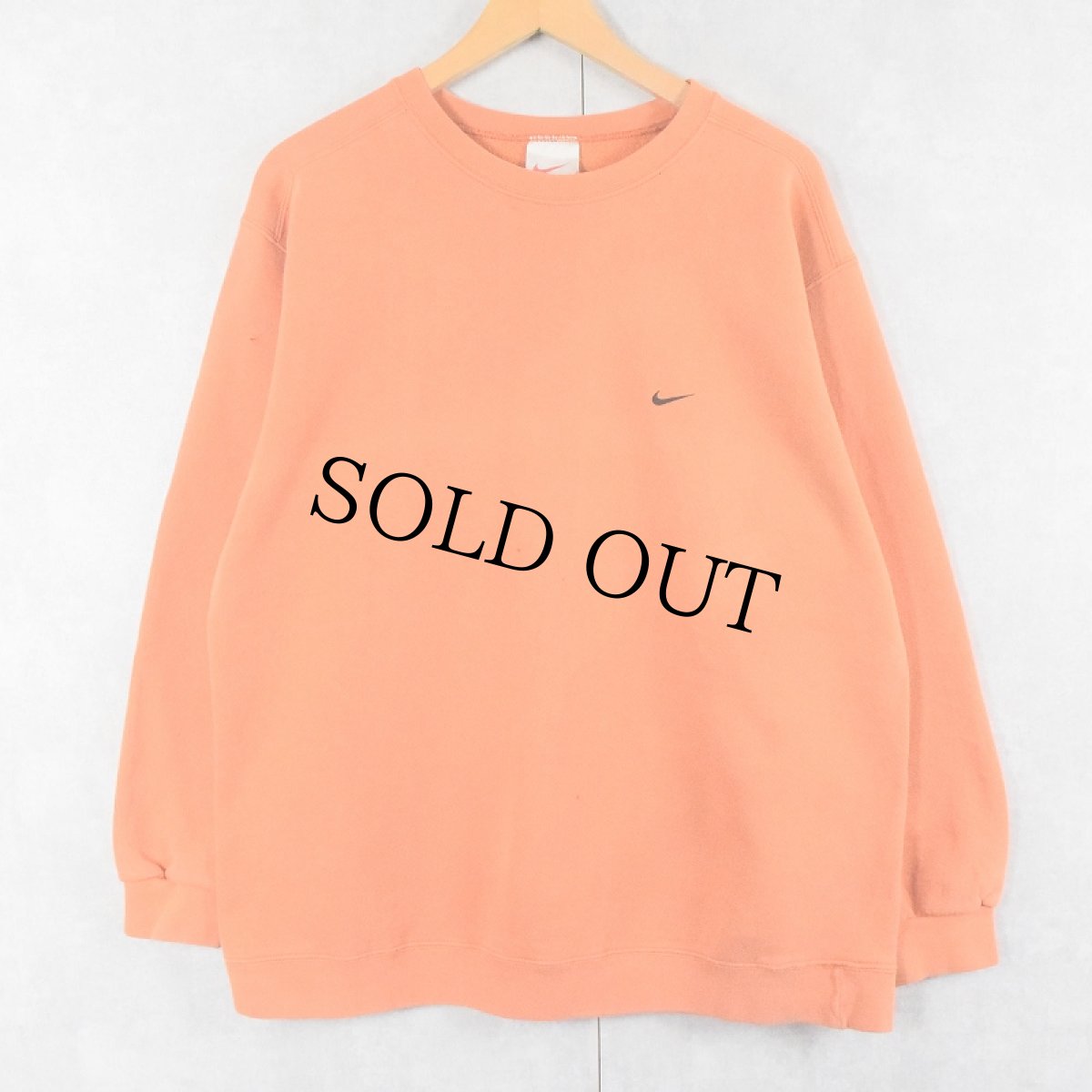 画像2: NIKE ロゴ刺繍 スウェット L (2)