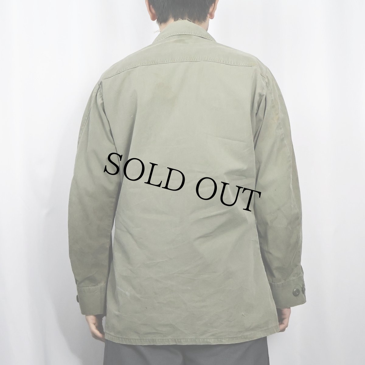 画像3: 60's U.S.ARMY ジャングルファティーグジャケット 3rd (3)