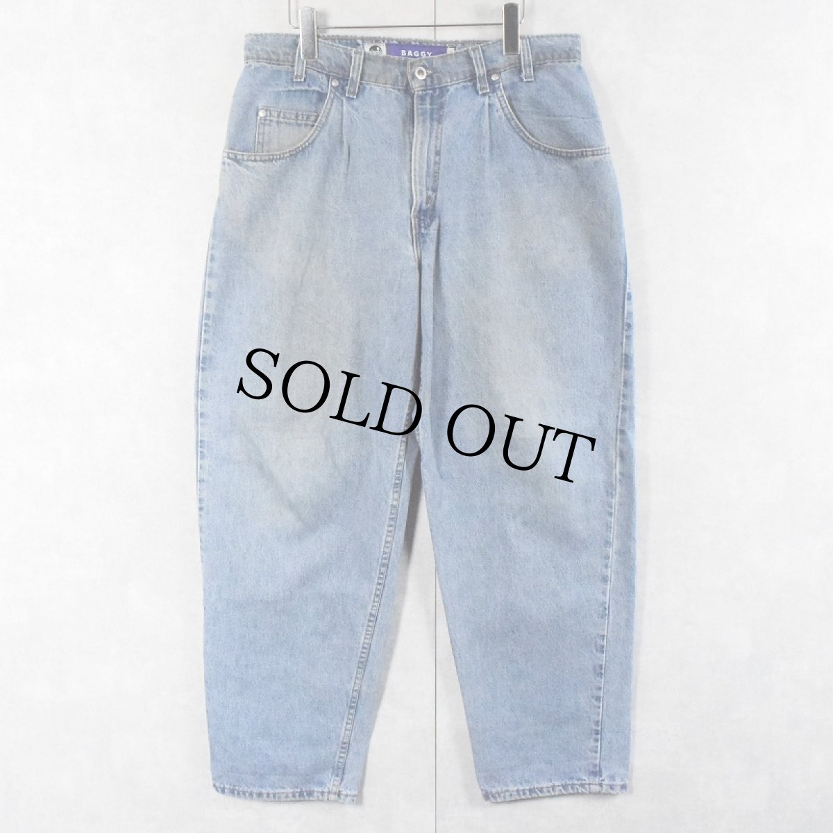 画像2: 90's Levi's SILVER TAB USA製 "BAGGY" デニムパンツ W35 (2)