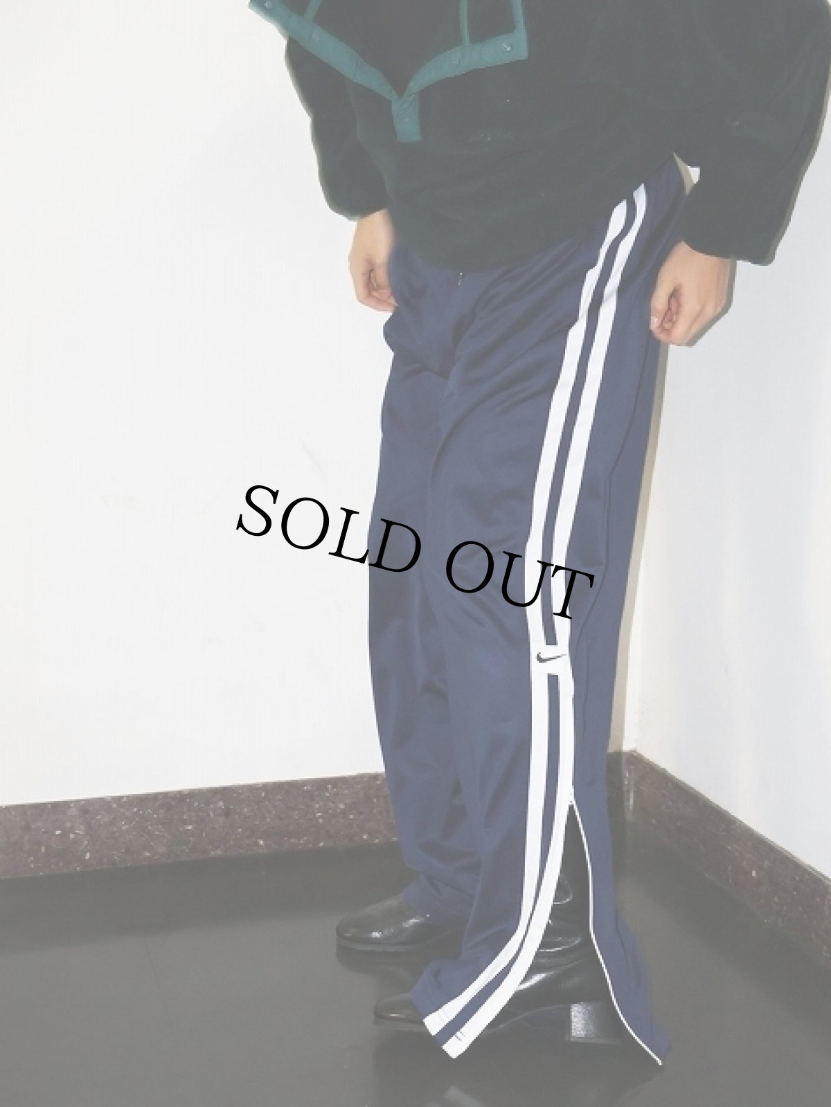 画像2: NIKE サイドライン トラックパンツ NAVY XL (2)