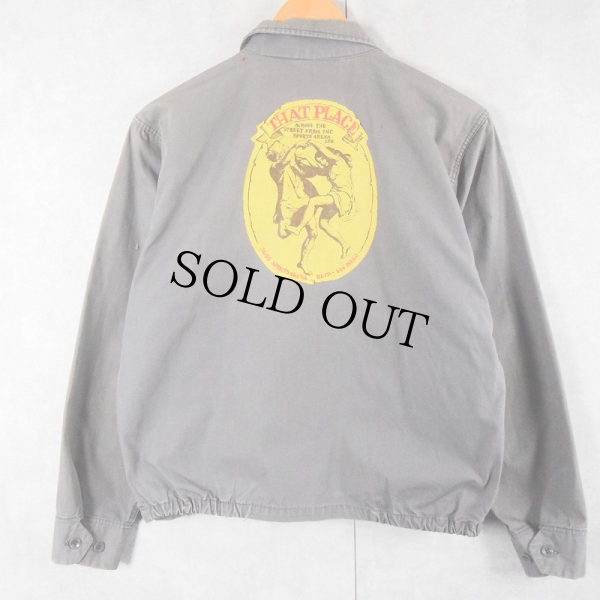 画像2: 60's KOLESPORT "THAT PLACE..." コットンスイングトップ S (2)