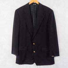 画像1: 80's〜 POLO Ralph Lauren テーラードジャケット NAVY  (1)