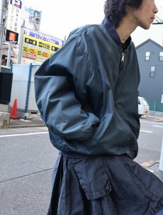 画像1: 民間品 MA-1 TYPE フライトジャケット NAVY (1)