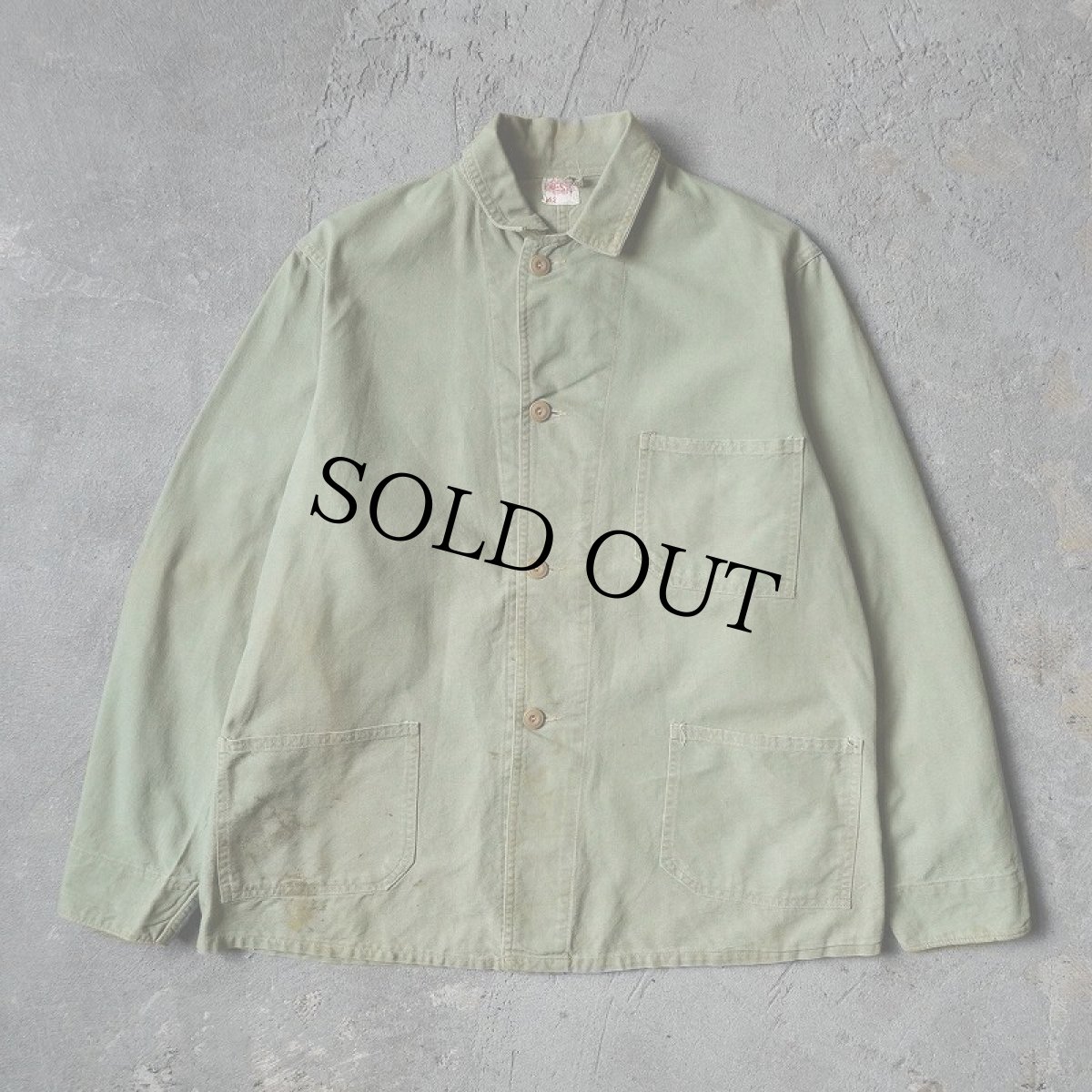 画像1: 40's BEST COAT & APRON Cotton Coverall (1)