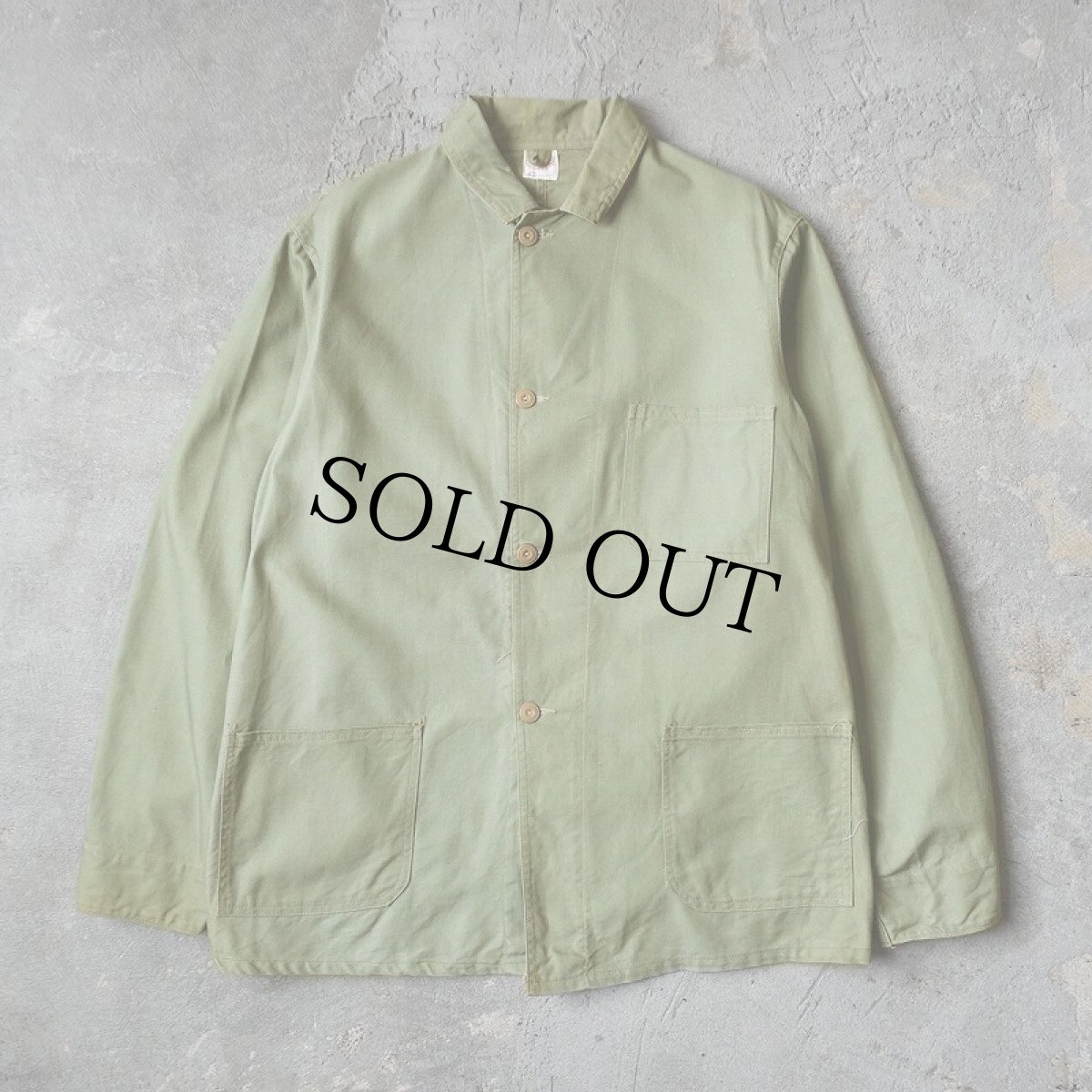 画像1: 40's BEST COAT & APRON Cotton Coverall (1)