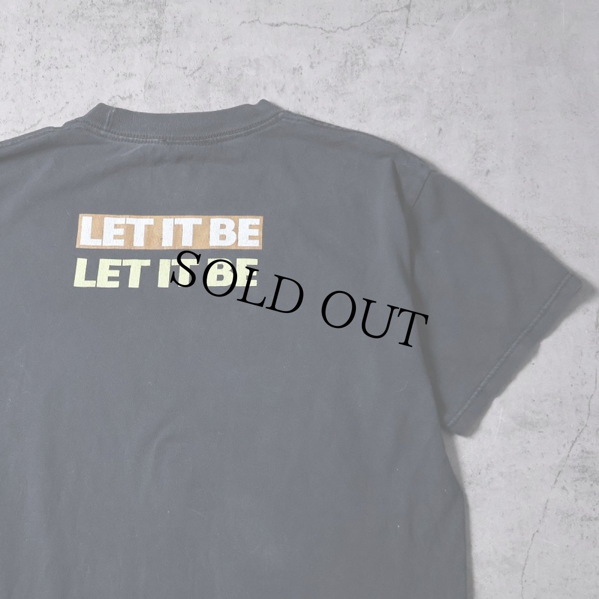 画像2: 2005 THE BEATLES "LET IT BE" ロックバンドTシャツ BLACK M (2)