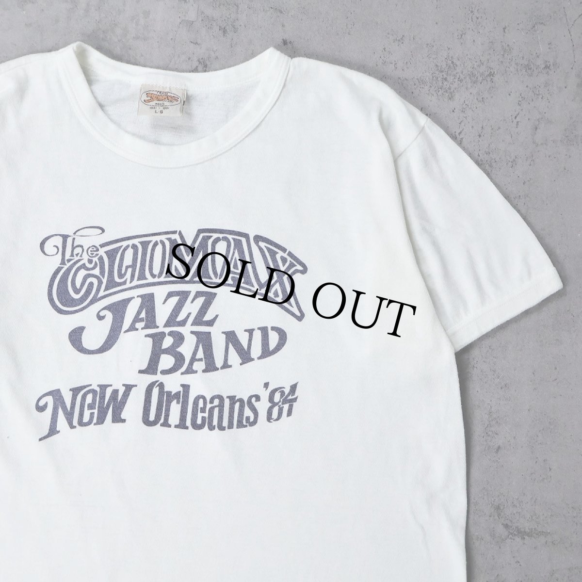 画像1: 80's Climax Jazz Band CANADA製 ジャズバンドTシャツ L (1)