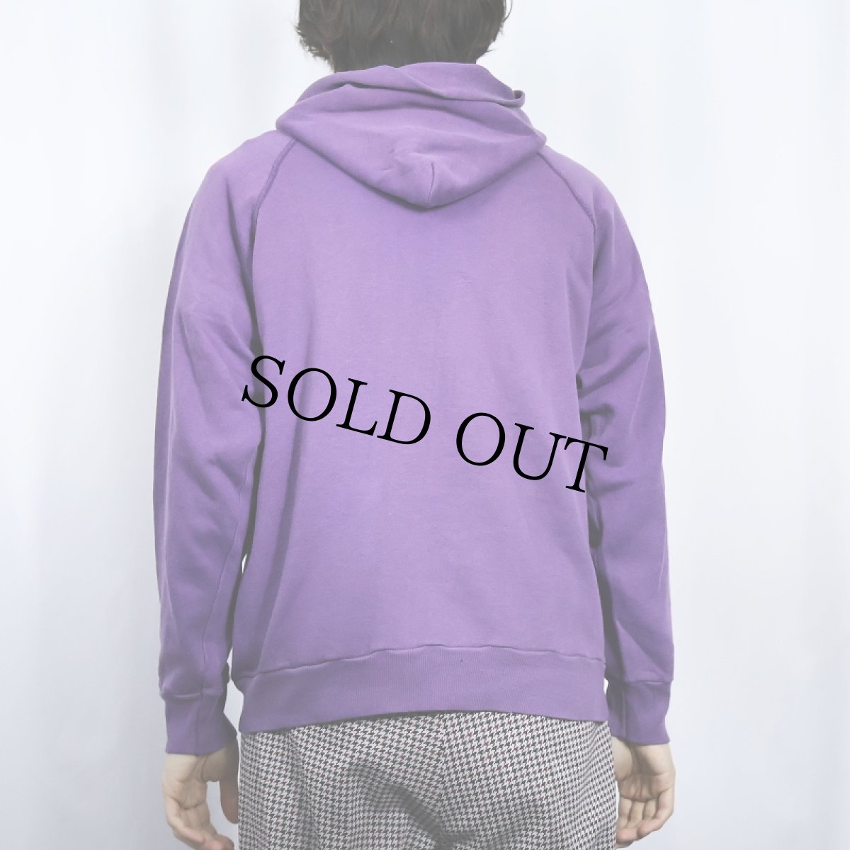 画像4: 80's Champion トリコタグ USA製 "Holy Cross" プリントスウェットフーディー L (4)