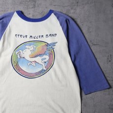 画像2: 70's Steve Miller Band ロックバンドラグランTシャツ M (2)