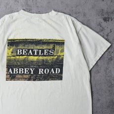 画像2: 90's THE BEATLES "ABBEY ROAD" ロックバンドアルバムTシャツ XL (2)