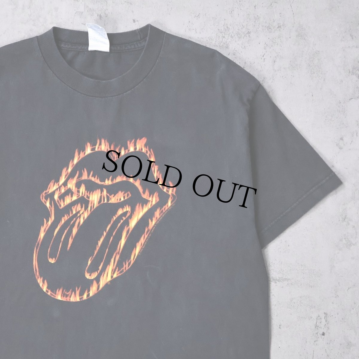 画像1: 2004 The Rolling Stones ロックバンドTシャツ BLACK L (1)