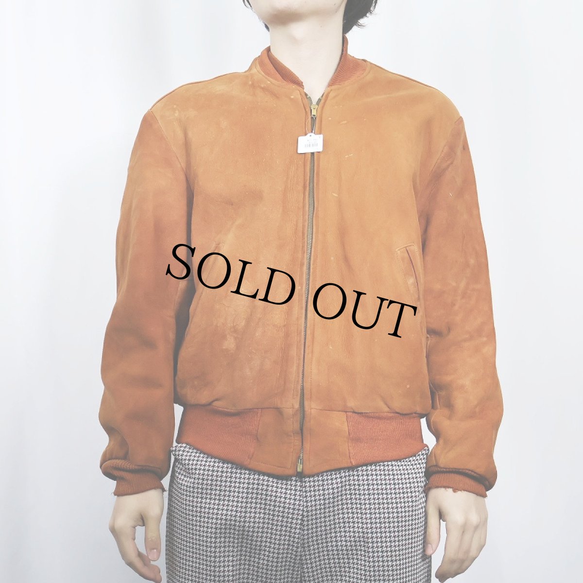 画像2: 50's スエードレザージャケット (2)