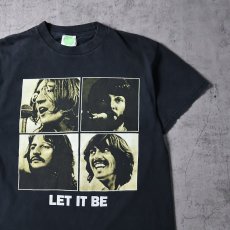 画像1: 2005 THE BEATLES "LET IT BE" ロックバンドTシャツ BLACK M (1)