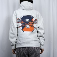 画像4: Champion ORIGINAL REVERSE WEAVE "SYRACUSE LACROSE" バックプリントスウェットフーディー S (4)