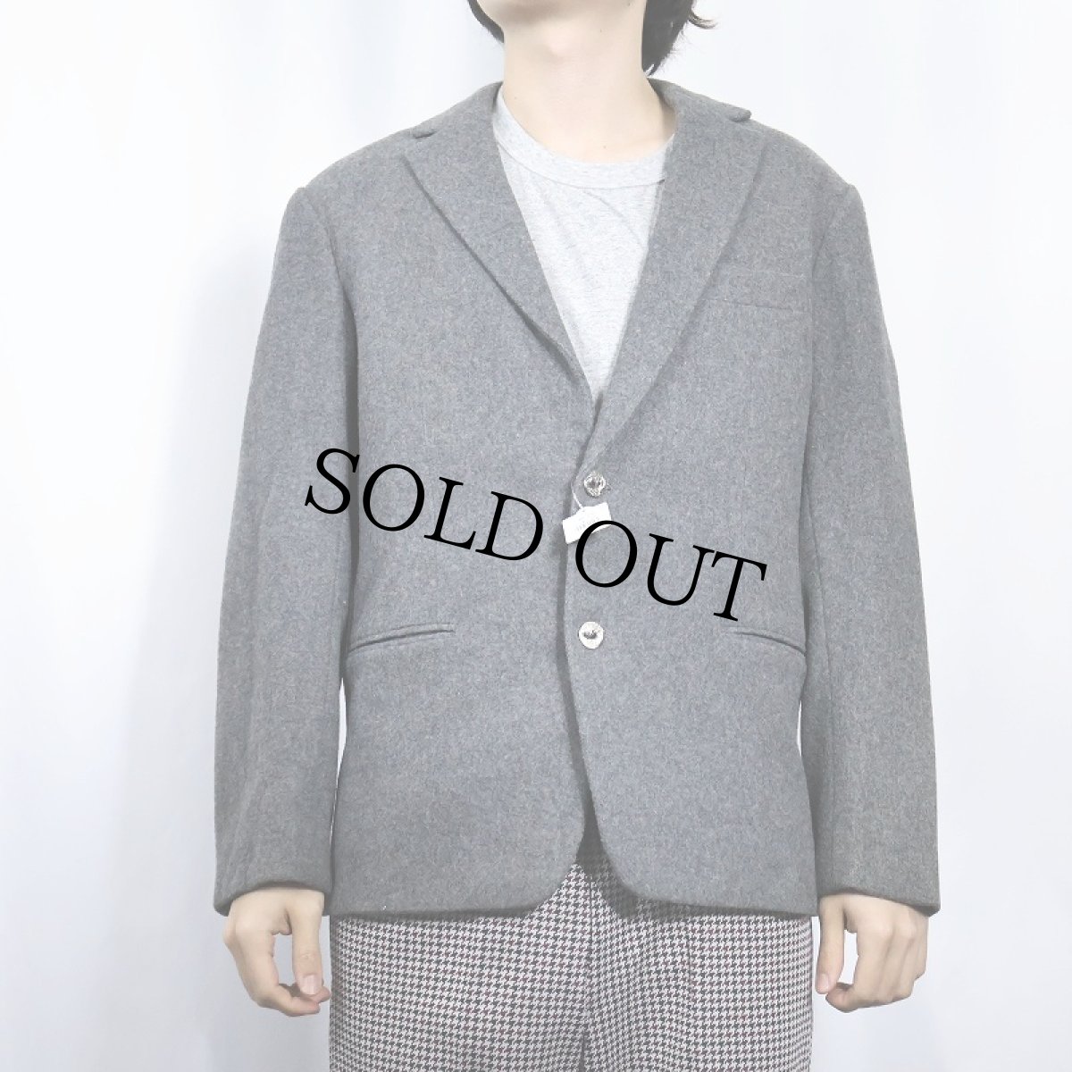 画像2: EURO ウールテーラードジャケット (2)