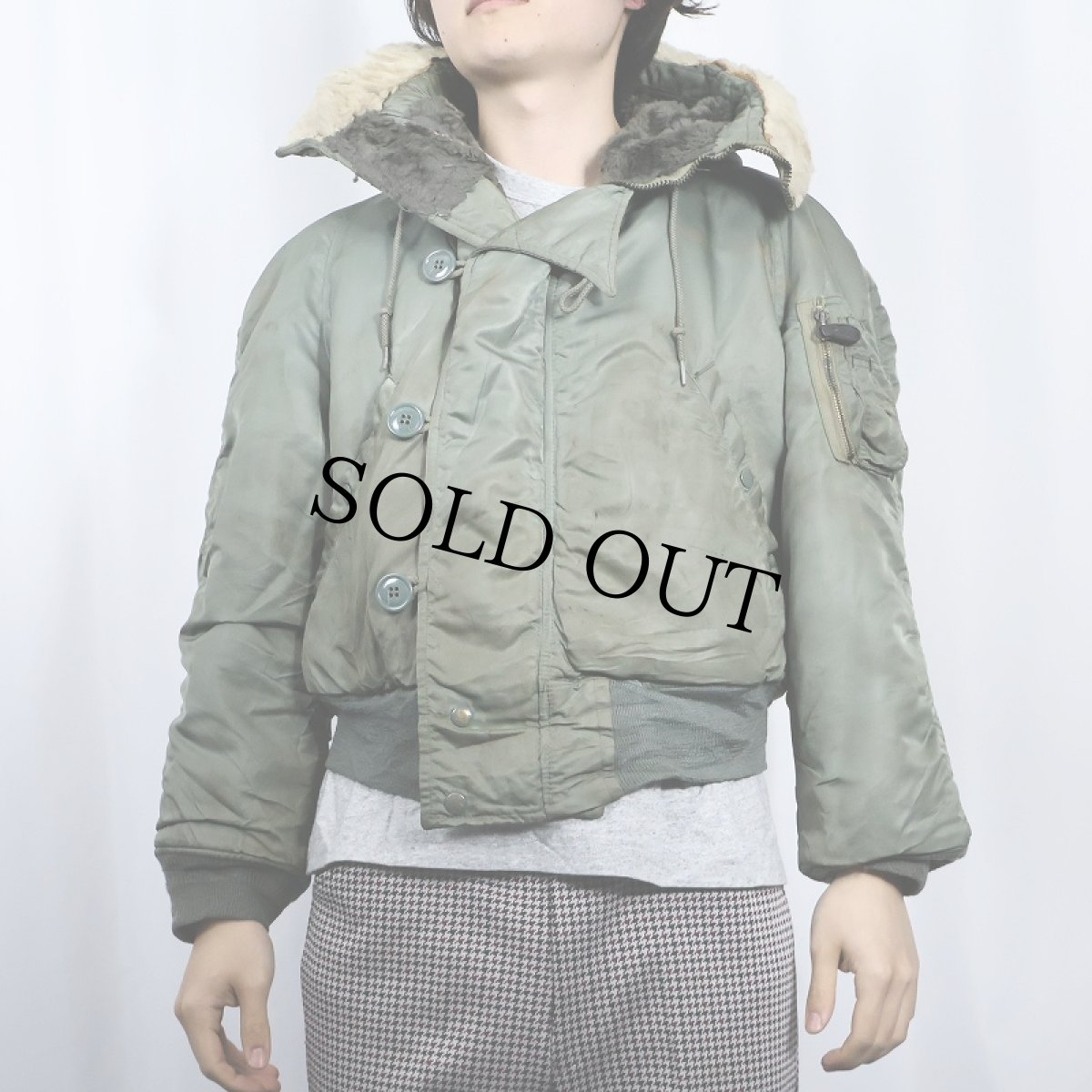 画像3: 70's U.S.AF N-2B フライトジャケット (3)