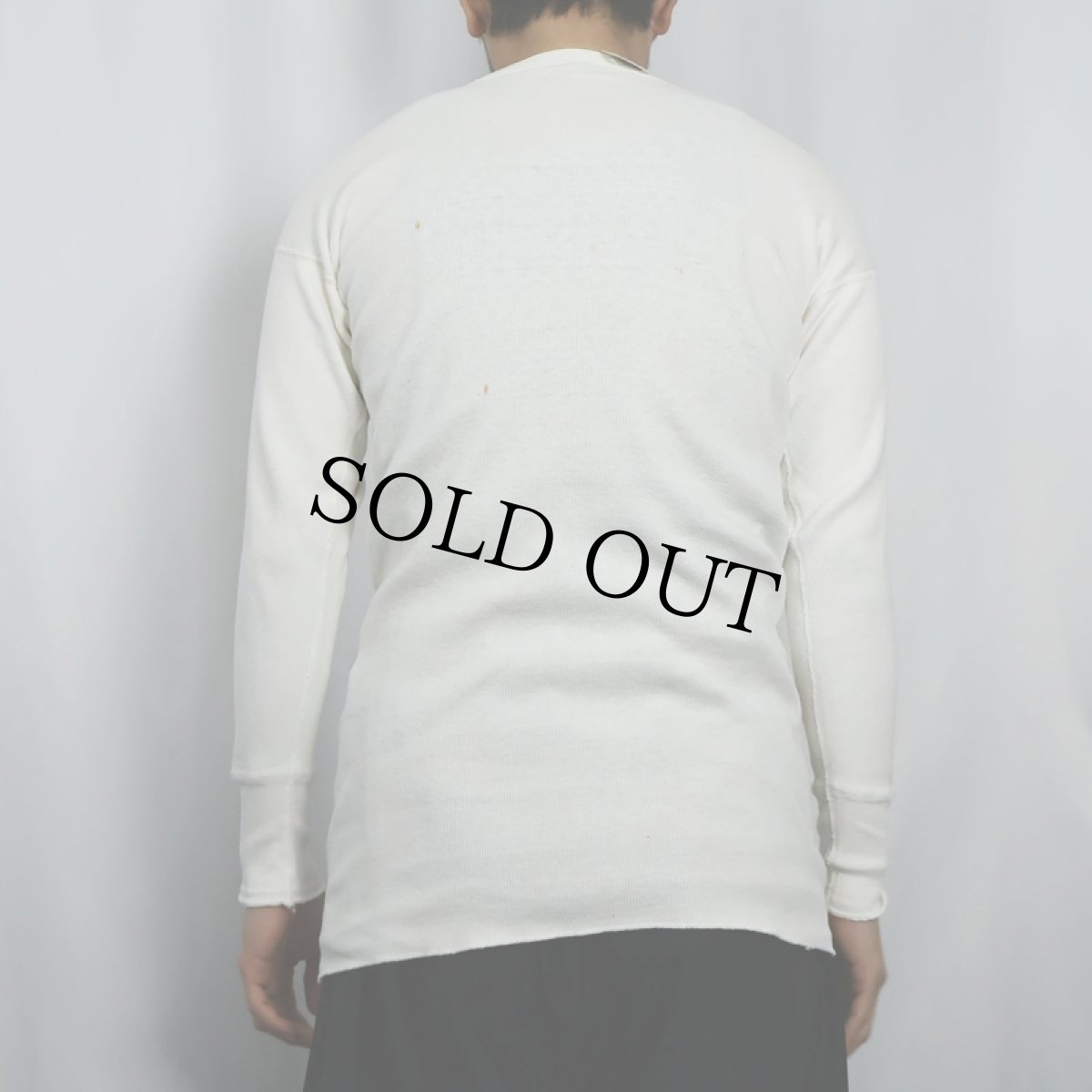 画像3: 40〜50's BODYGARD コットンアンダーシャツ SIZE40 (3)