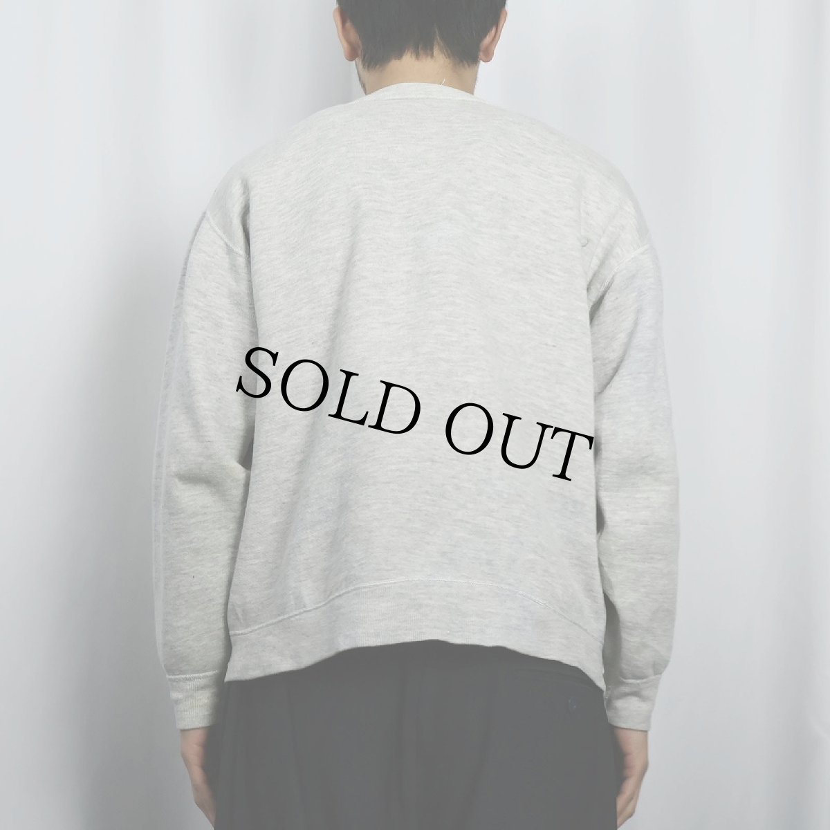 画像3: 60's RUSSELL ATHLETIC USA製 前V 無地スウェット L (3)