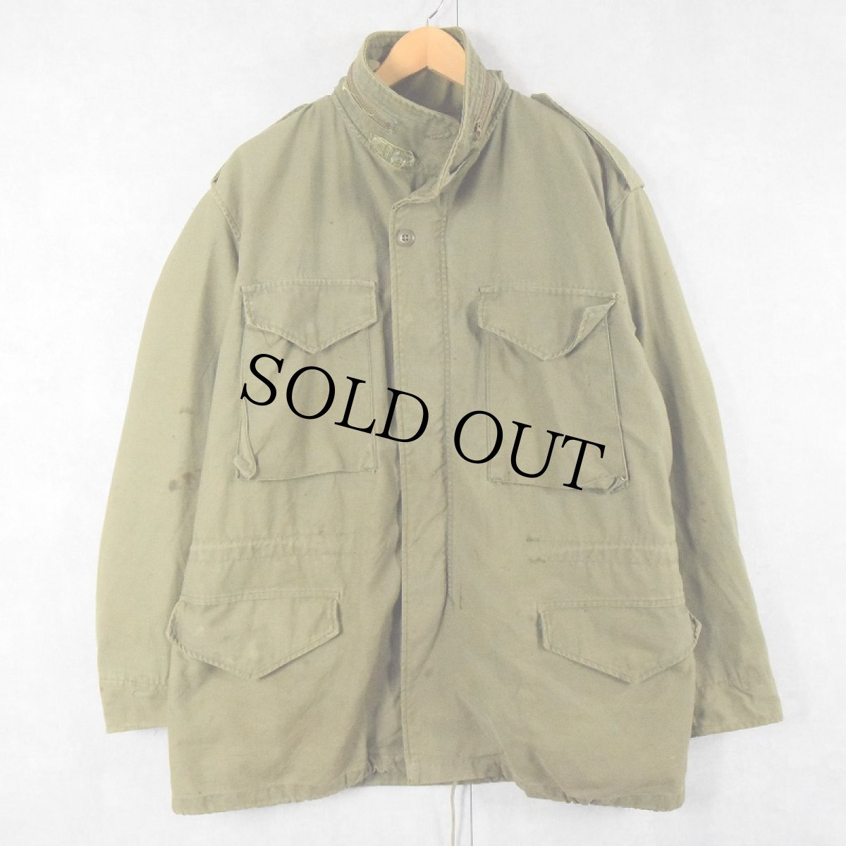 画像1: 80's U.S.ARMY M-65 フィールドジャケット 3rd MEDIUM-REGULAR (1)