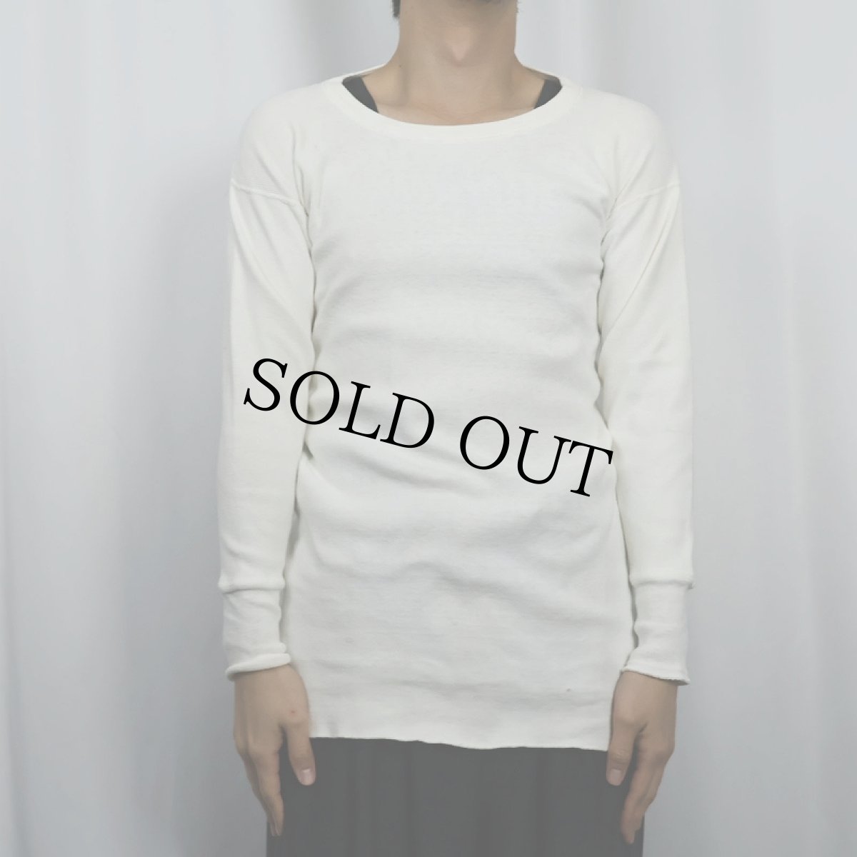 画像2: 40〜50's BODYGARD コットンアンダーシャツ SIZE40 (2)