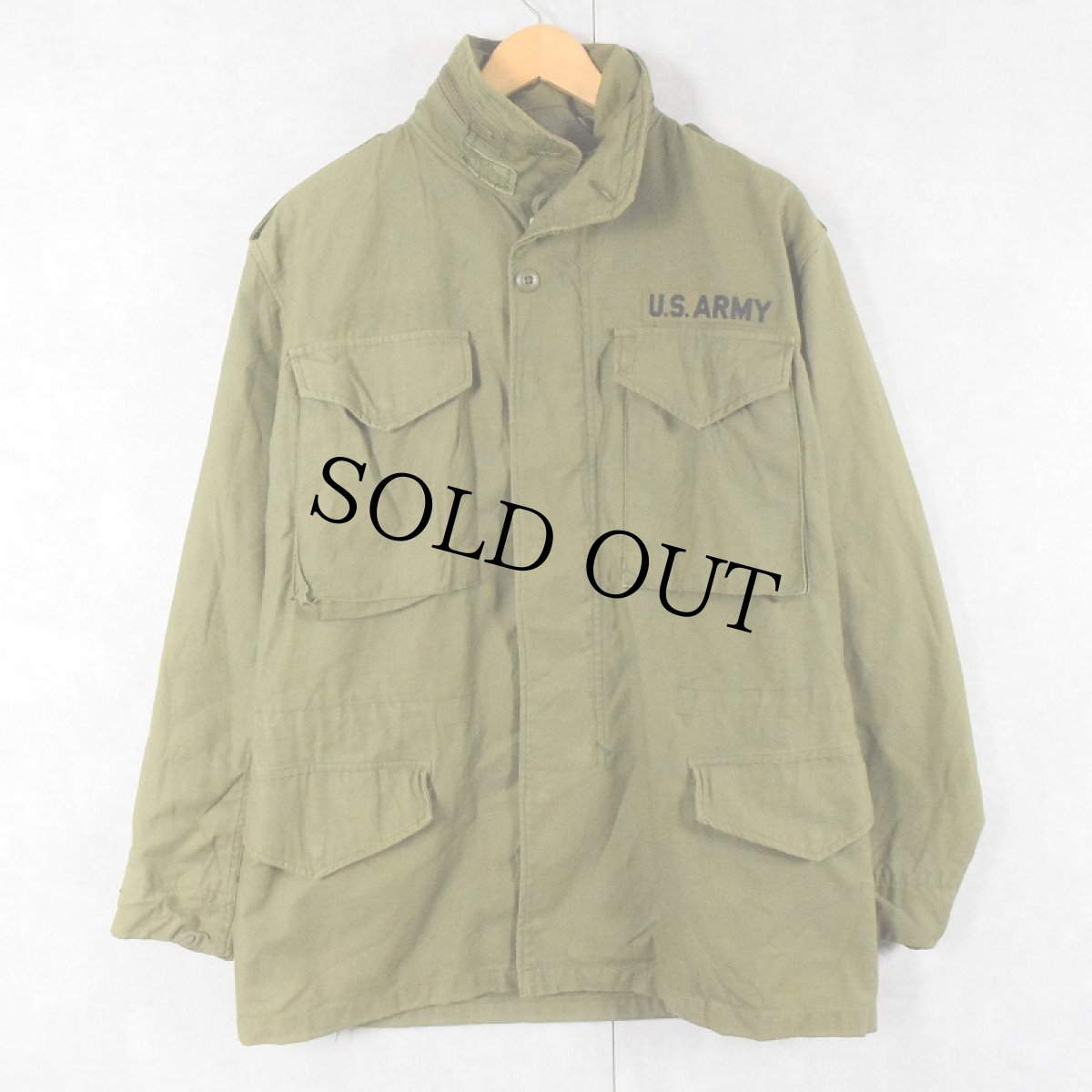画像1: 80's U.S.ARMY M-65 フィールドジャケット 3rd SMALL-REGULAR (1)