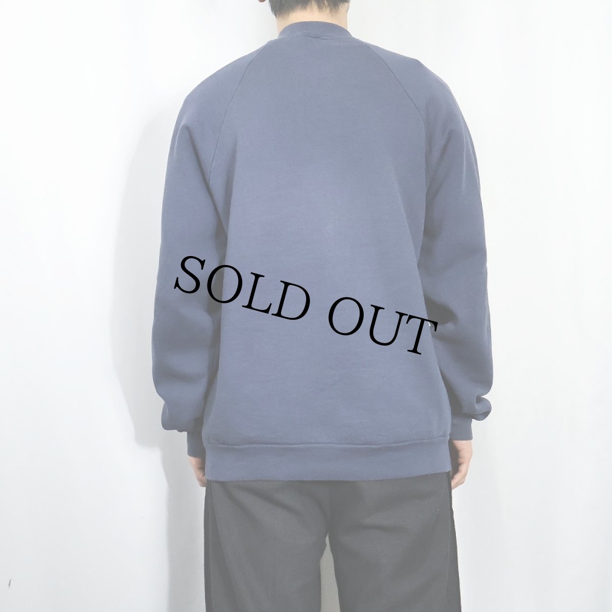 画像3: 90's FRUIT OF THE LOOM ロゴプリントスウェット NAVY XL (3)