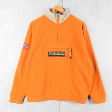 画像1: NAPAPIRI ハーフジップ フリースジャケット (1)