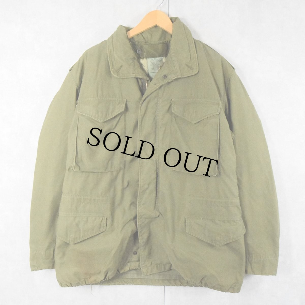 画像1: 70's U.S.ARMY M-65 キルティングライナー付き フィールドジャケット 3rd MEDIUM-REGULAR (1)