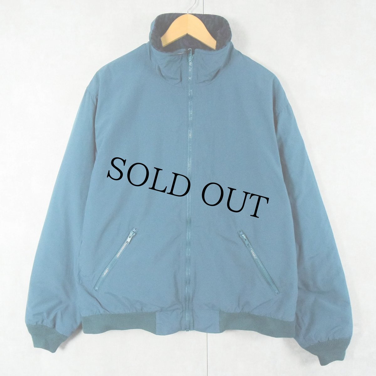 画像2: 80〜90's L.L.Bean USA製 "Warm-up Jacket" フリースライナー シェルドジャケット (2)