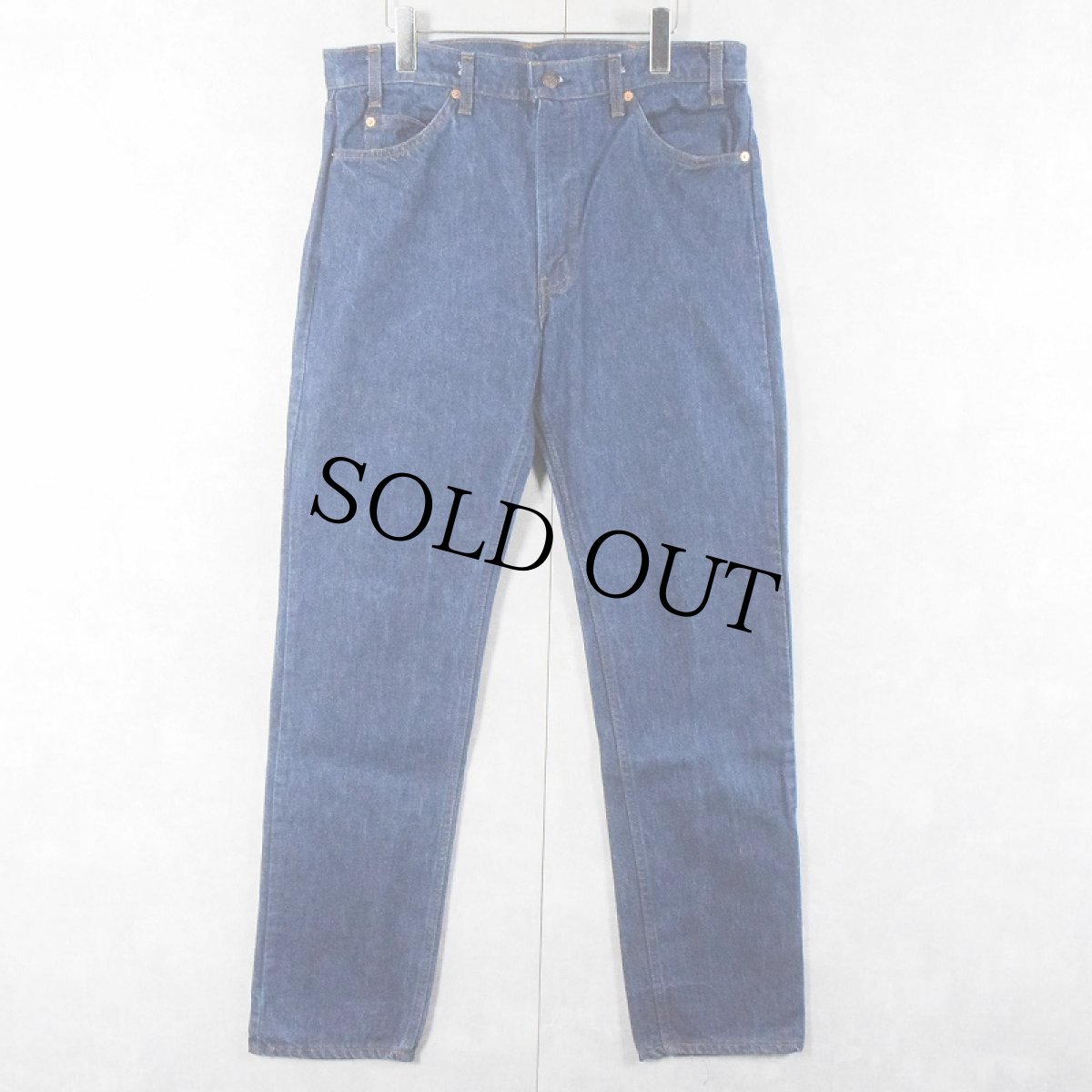 画像2: 80's Levi's 505 USA製 オレンジタブ デニムパンツ W35 (2)