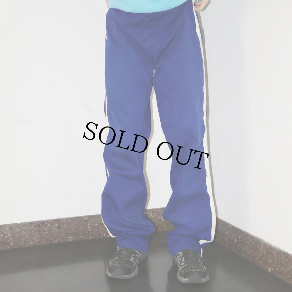 画像3: 50's Wilson サイドライン コットンパンツ W35 (3)