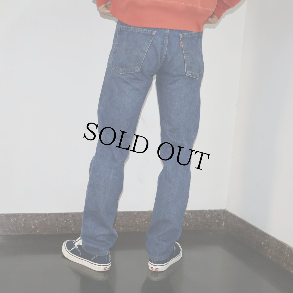 画像3: 80's Levi's 505 USA製 オレンジタブ デニムパンツ W30 (3)