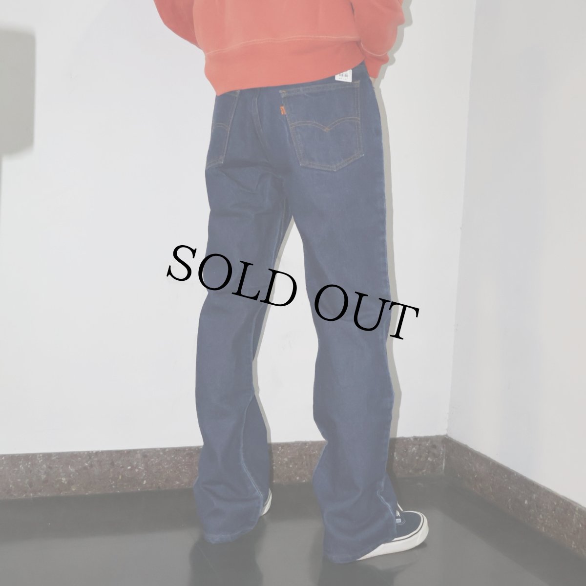 画像3: 80's Levi's 517 USA製 オレンジタブ ブーツカットデニムパンツ W36 (3)