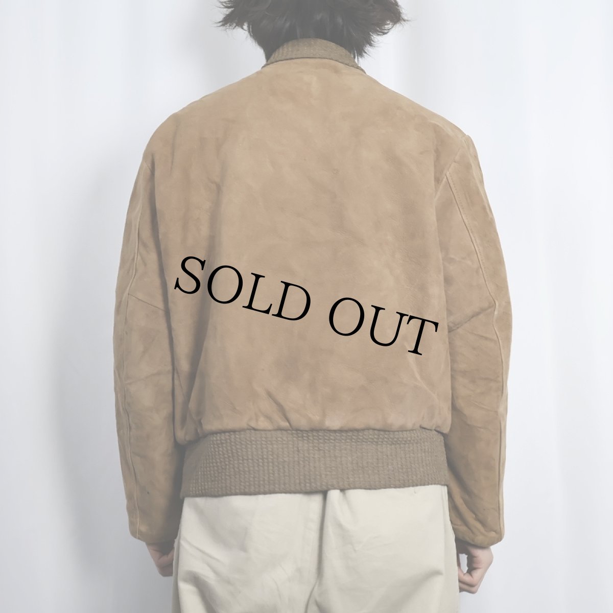 画像3: 70's Excelled USA製 ボアライナー スエードレザージャケット (3)