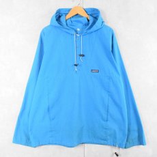 画像1: 80's Patagonia CANADA製 ナイロンアノラックパーカー XXL (1)
