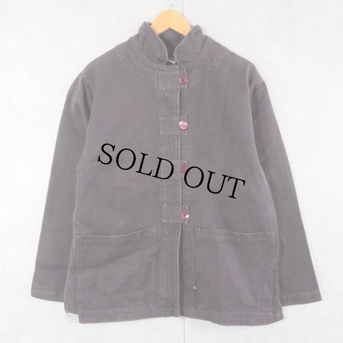 画像1: BISHOPSTON TRADING COMPANY カラーデニムジャケット M (1)