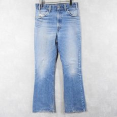 画像2: 80〜90's Levi's 646 オレンジタブ ベルボトムデニムパンツ W31 (2)