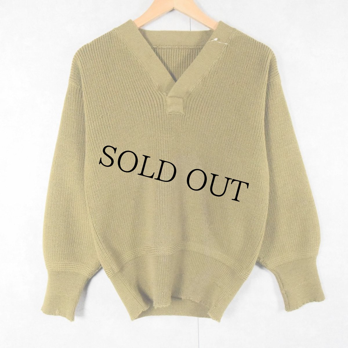 画像1: 40's U.S.AIR FORCE A-1 ウールニットセーター (1)