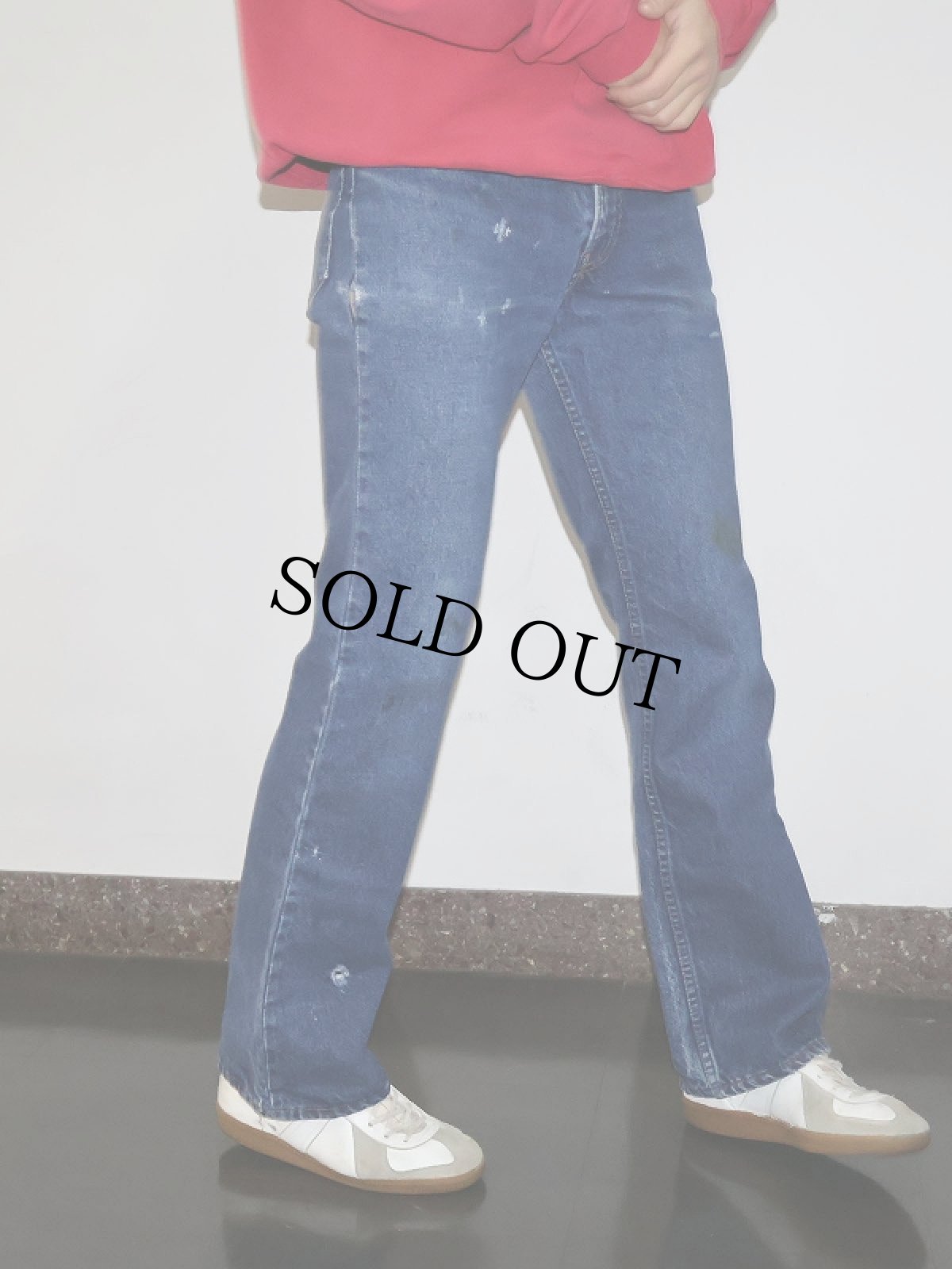 画像1: 80's Levi's 517 USA製 ブーツカットデニムパンツ W31 (1)